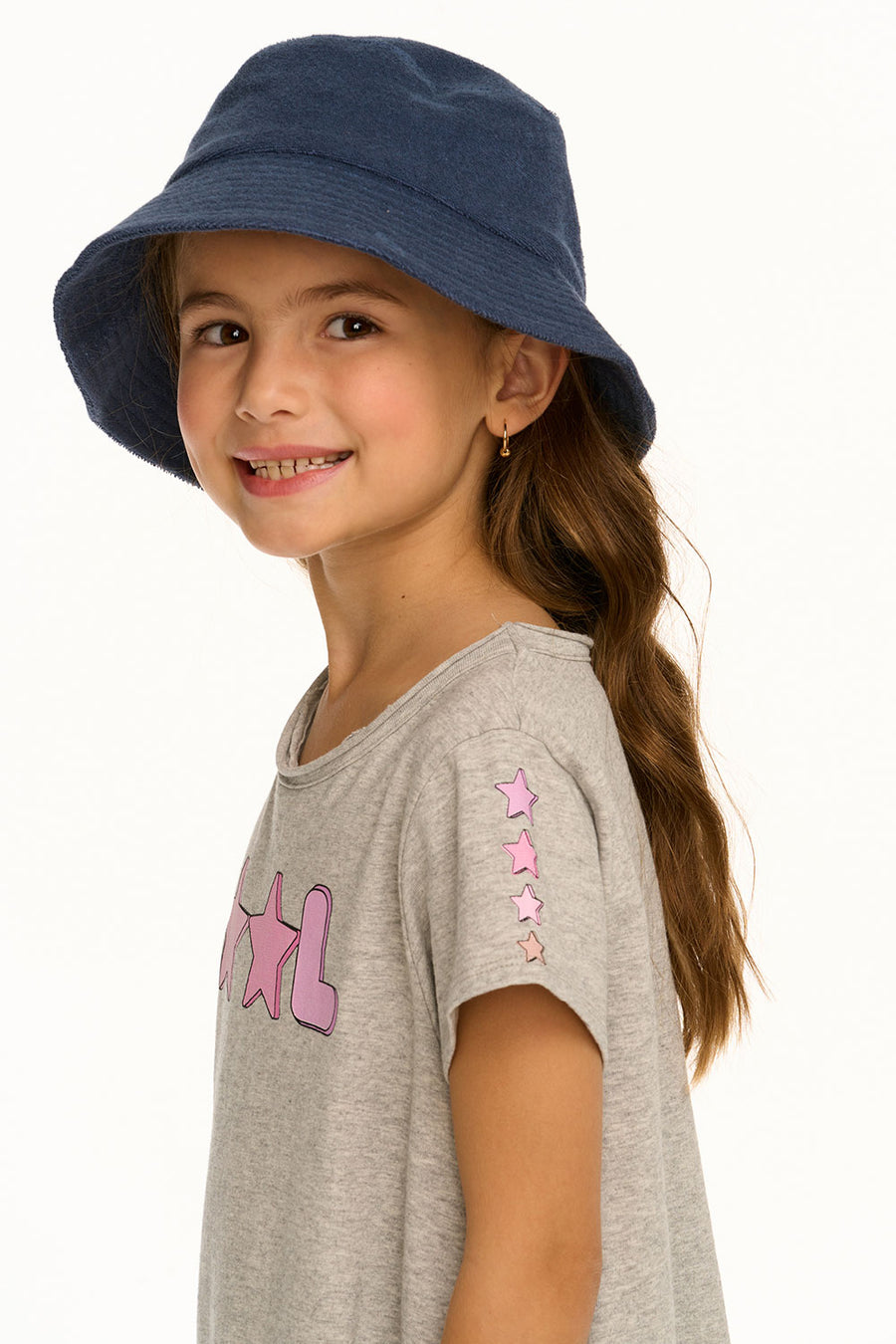 Owen Navy Blue Bucket Hat GIRLS chaserbrand