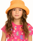 Owen Tangerine Bucket Hat GIRLS chaserbrand