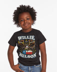 Willie Nelson Born For Trouble Boys Tee Boys chaserbrand