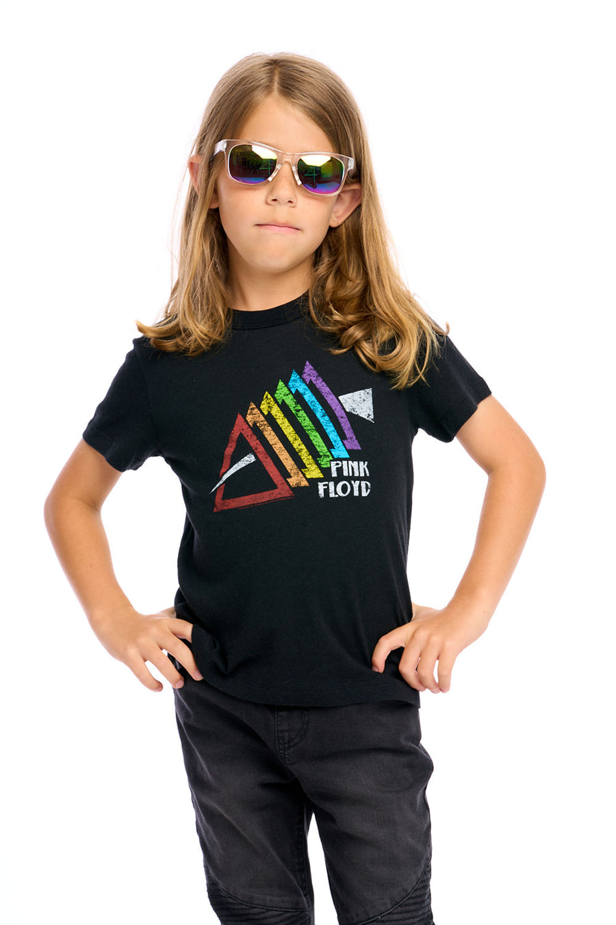 Pink Floyd - Rainbow 3D Logo Boys chaserbrand