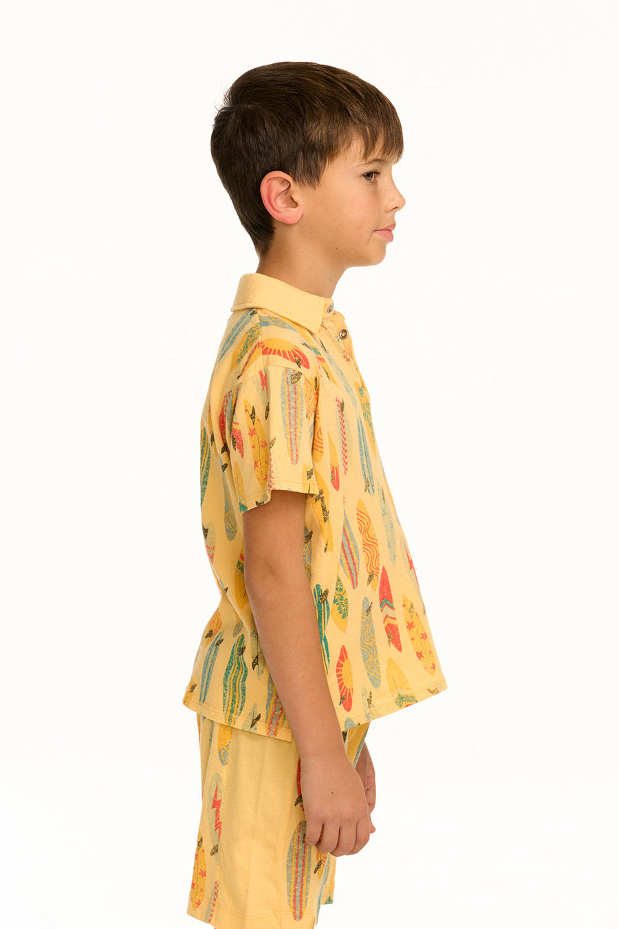 Surfboards Button Up Tee BOYS chaserbrand