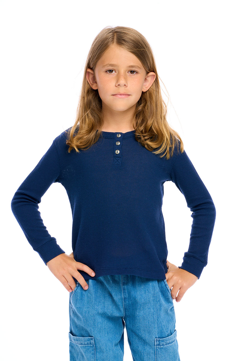 Boys Thermal Long Sleeve Henley Boys chaserbrand