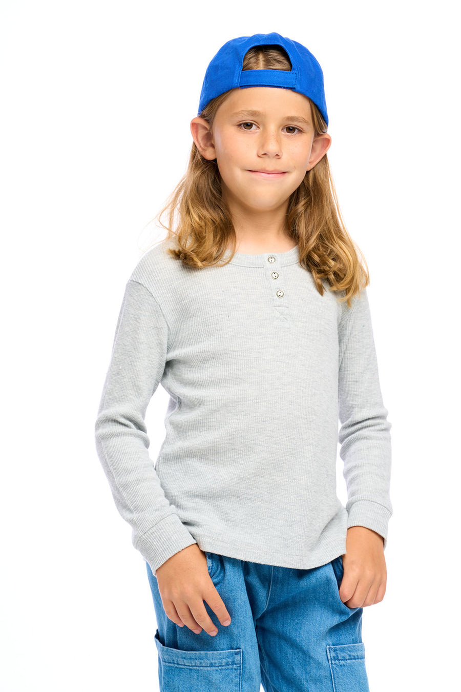 Boys Thermal Long Sleeve Henley Boys chaserbrand