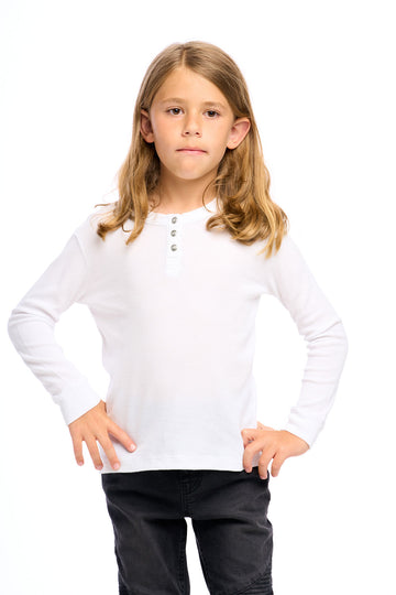 Boys Thermal Long Sleeve Henley Boys chaserbrand