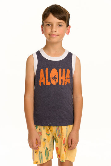 Aloha Recycled Vintage Jersey Boys Tank BOYS chaserbrand