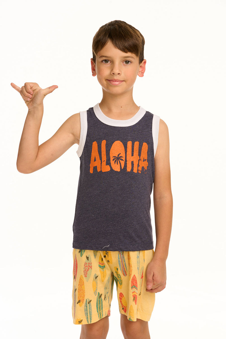 Aloha Recycled Vintage Jersey Boys Tank BOYS chaserbrand