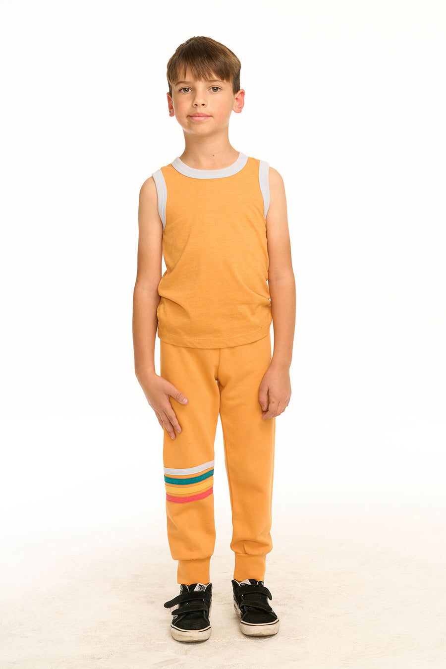 Boy's SoCal Stripes Recycled Vintage Jersey Tank BOYS chaserbrand