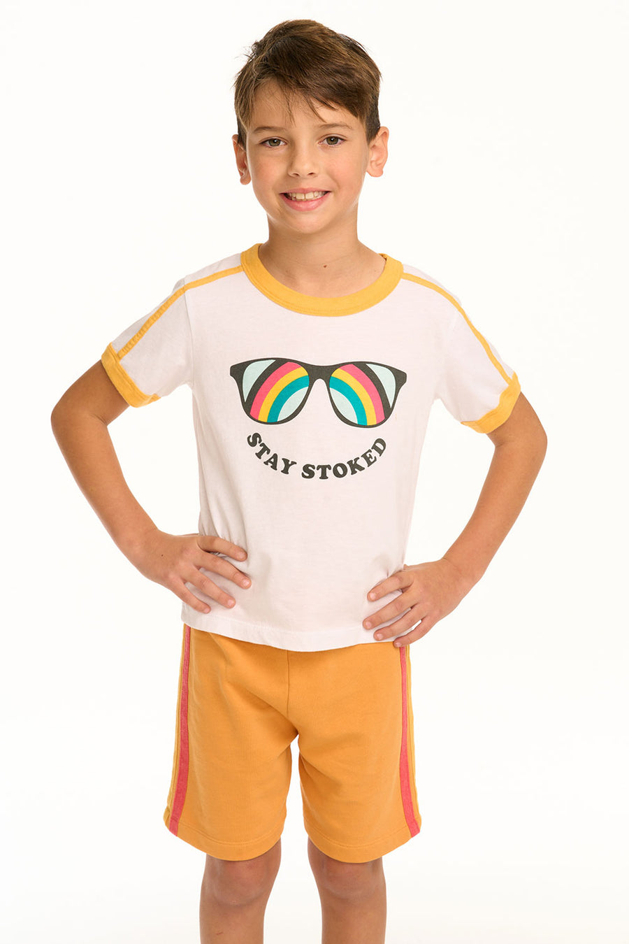 Stay Stoked Tee BOYS chaserbrand