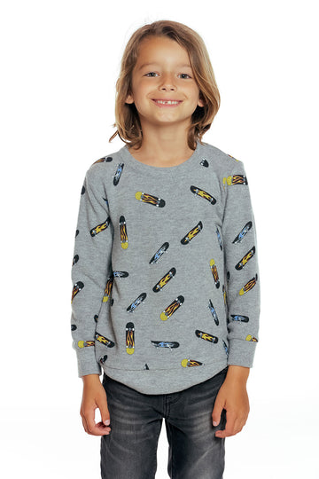Skateboard Flames BOYS chaserbrand