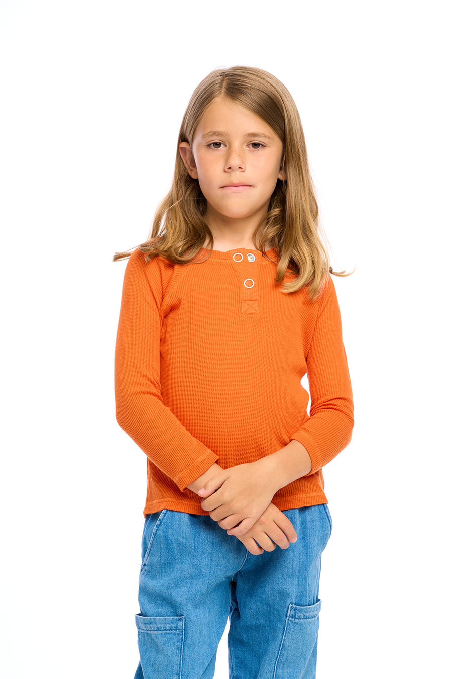 Thermal Long Sleeve Raglan Henley Boys chaserbrand