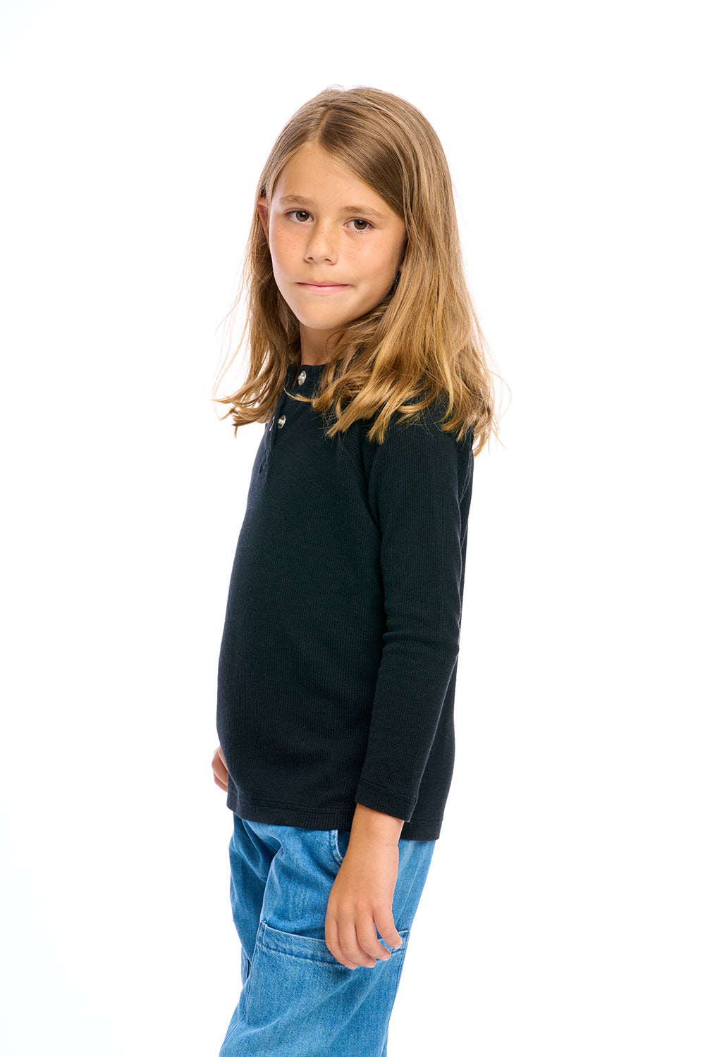 Thermal Long Sleeve Raglan Henley Boys chaserbrand