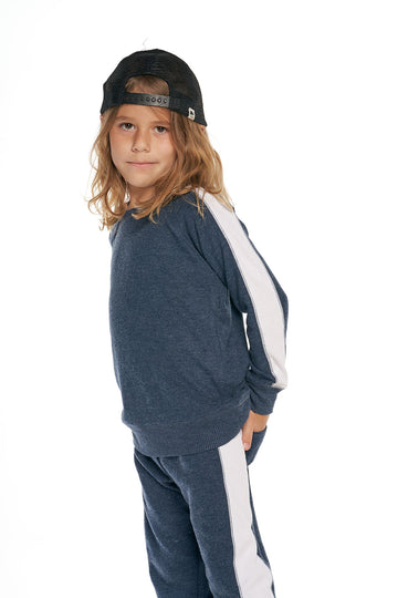 Boys Rpet Bliss Knit Long Sleeve Paneled Raglan Pullover BOYS - chaserbrand