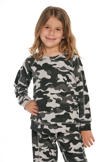 Boys Rpet Bliss Knit Long Sleeve Paneled Raglan Pullover BOYS - chaserbrand