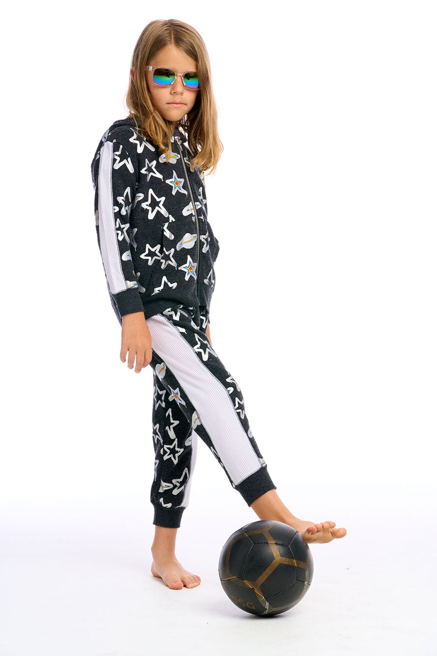 Graffiti Saturn Zip Up Hoodie Boys chaserbrand