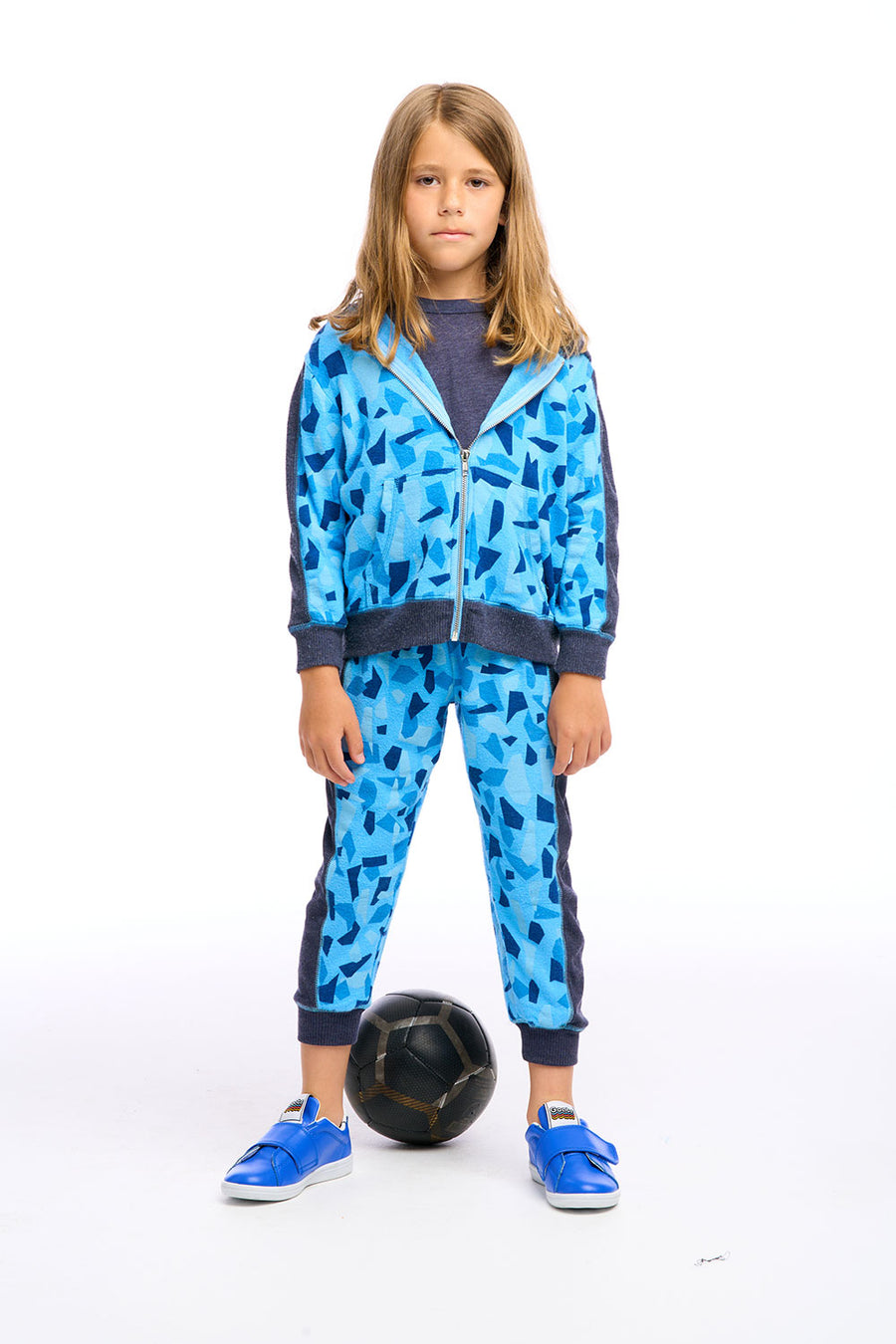 Boys Camo Zip Up Hoodie Boys chaserbrand