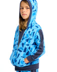 Boys Camo Zip Up Hoodie Boys chaserbrand