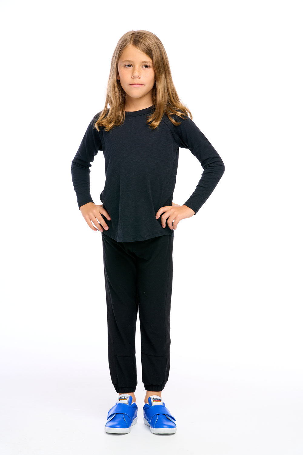 Gauze Jersey Long Sleeve Blocked Raglan Baseball Tee Boys chaserbrand