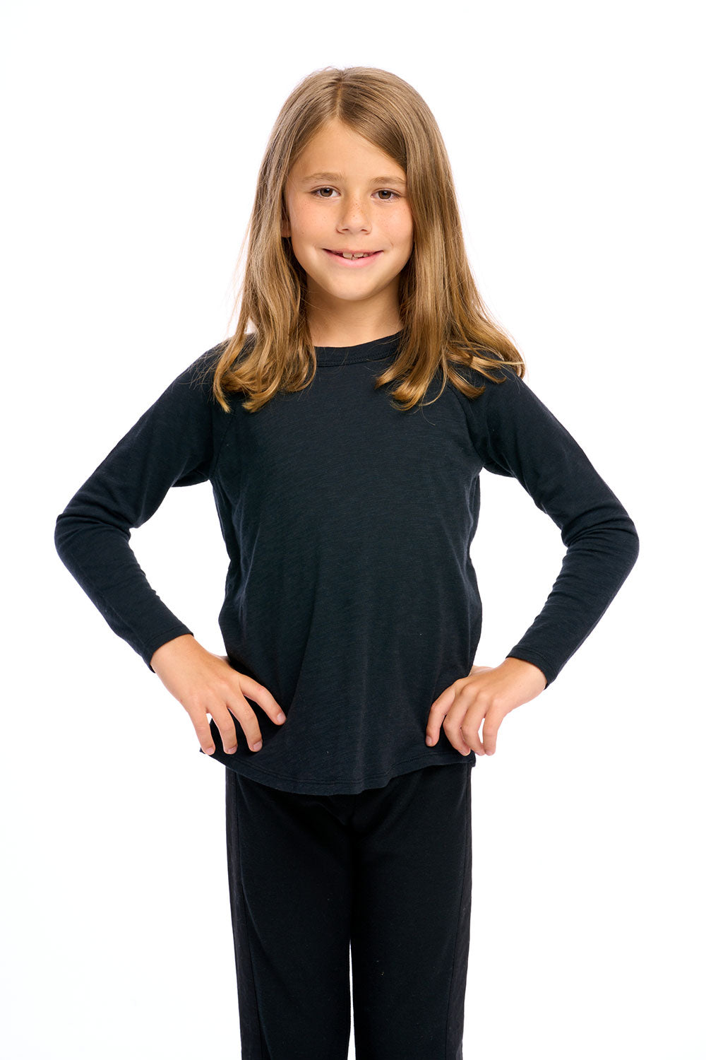 Gauze Jersey Long Sleeve Blocked Raglan Baseball Tee Boys chaserbrand