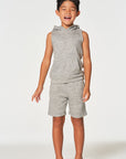 Boys Linen French Terry Beach Shorts BOYS chaserbrand