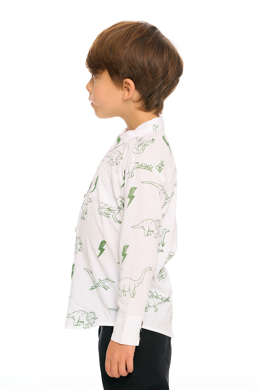 Dino Button Down BOYS chaserbrand