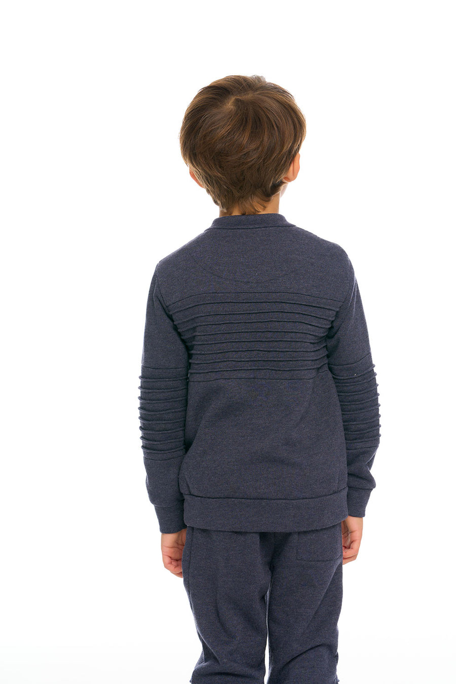 Mock Neck Moto Zip Jacket BOYS chaserbrand