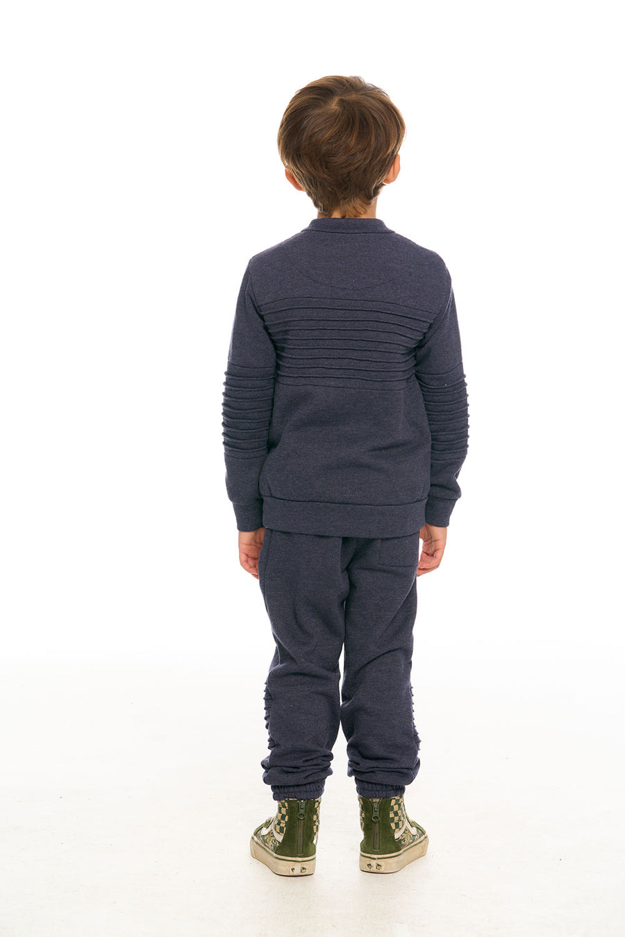 Mock Neck Moto Zip Jacket BOYS chaserbrand