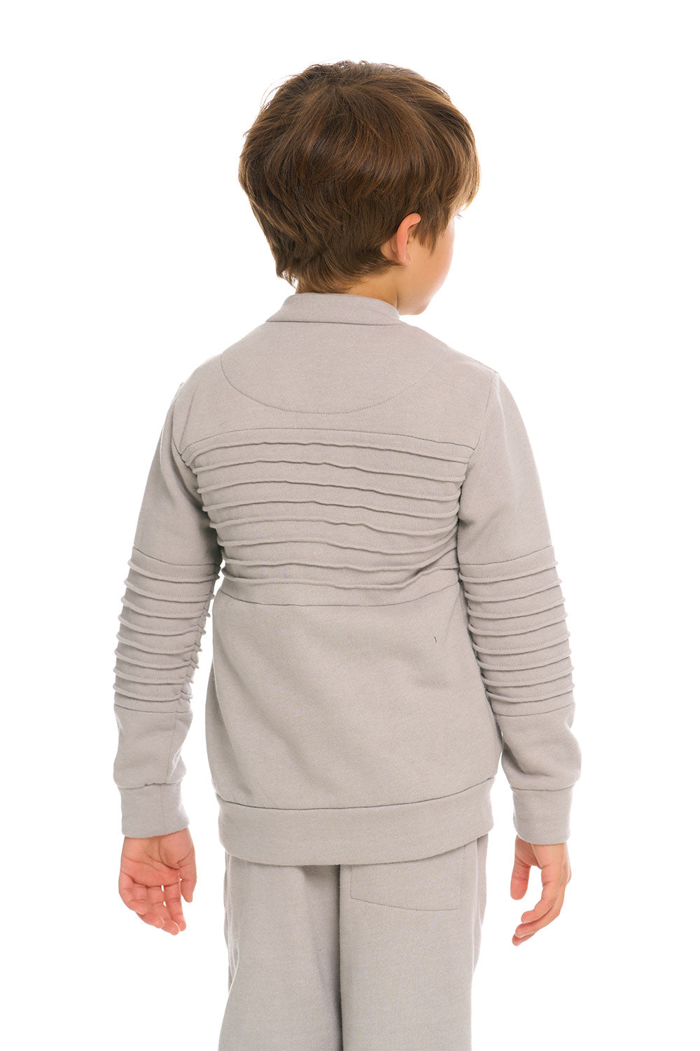 Mock Neck Moto Zip Jacket BOYS chaserbrand