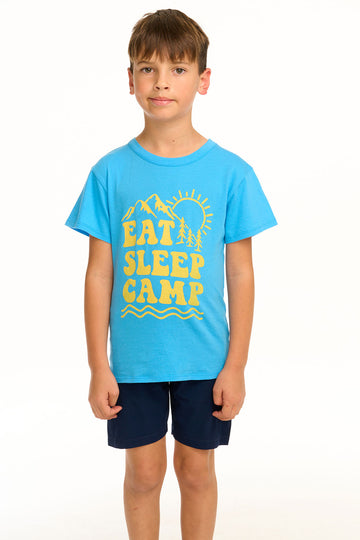 Eat Sleep Camp Tee BOYS chaserbrand