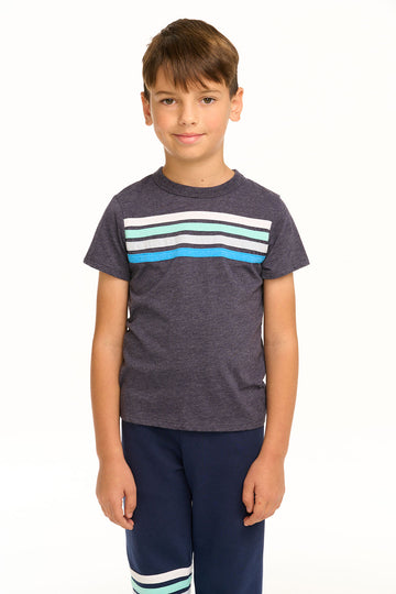 Boy's Recycled Vintage Jersey Coastin' Stripe Tee BOYS chaserbrand