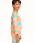Boy's Wavy Stripe Raglan Pullover BOYS chaserbrand