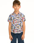 Disney 100 - Air Mail Button Down Shirt BOYS chaserbrand