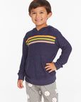 Striped Sapphire Boys Pullover Hoodie Boys chaserbrand