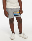Boys Heather Grey Short with Strapping Boys chaserbrand