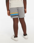 Boys Heather Grey Short with Strapping Boys chaserbrand
