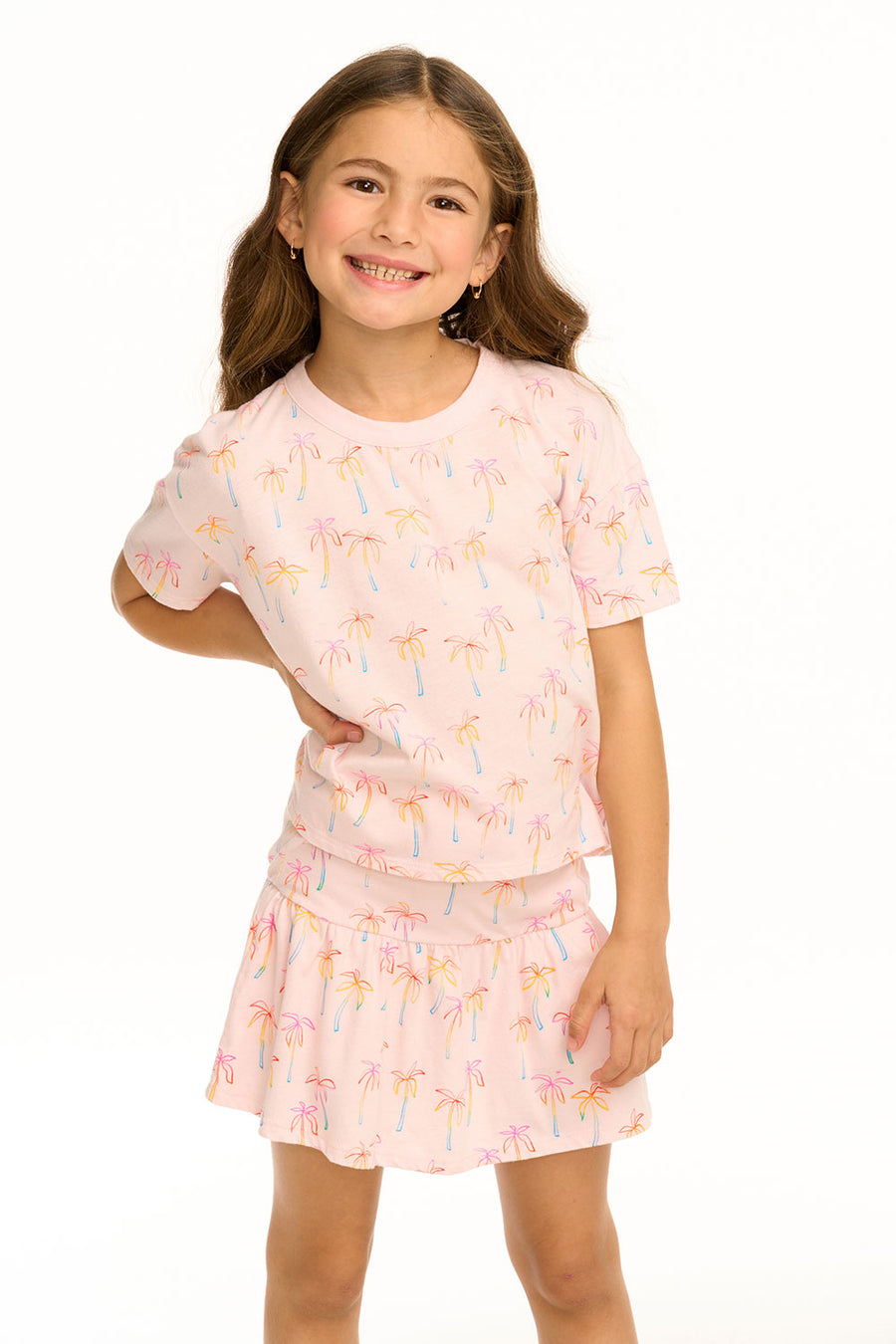 Sunset Palms Skirt GIRLS chaserbrand