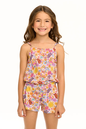 Rosa Sunny Days Print Romper GIRLS chaserbrand