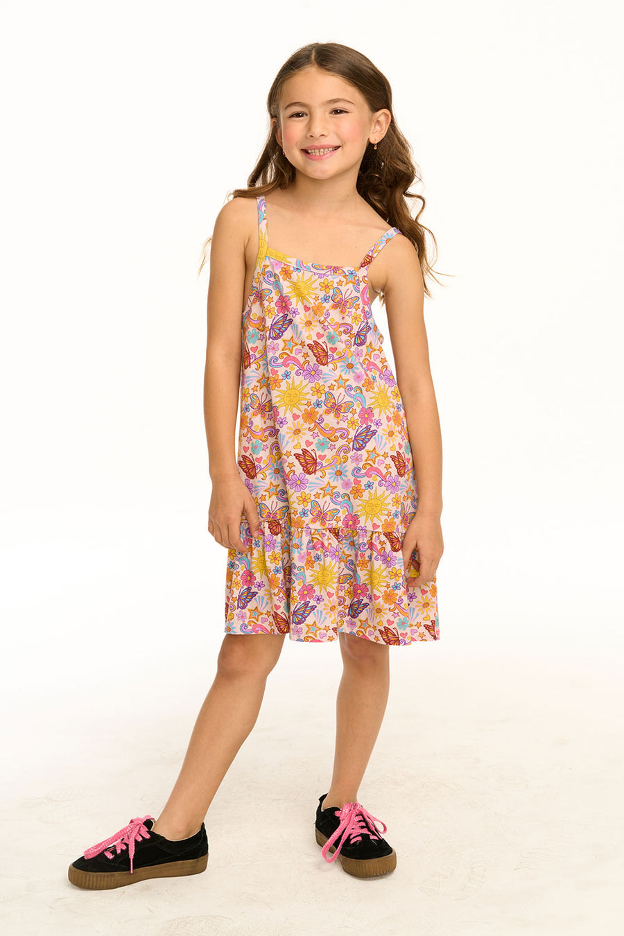 Helena Sunny Days Print Dress GIRLS chaserbrand