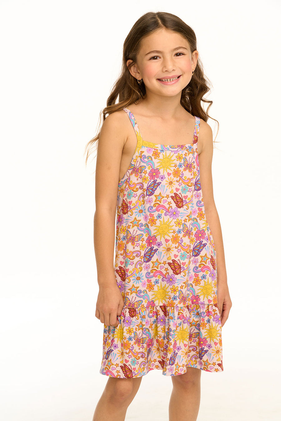 Helena Sunny Days Print Dress GIRLS chaserbrand
