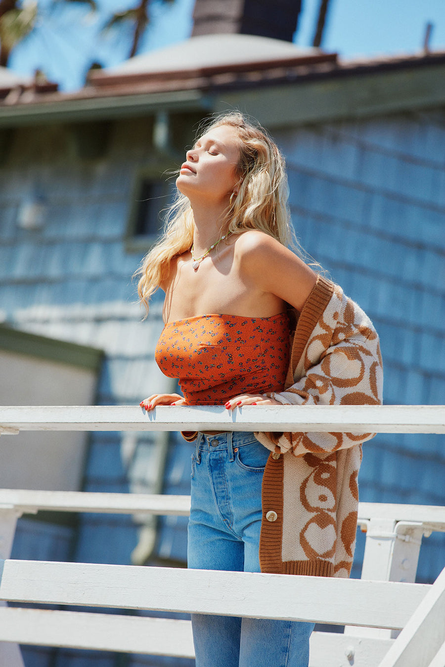 Pier Crop Top - Tigerlily WOMENS chaserbrand