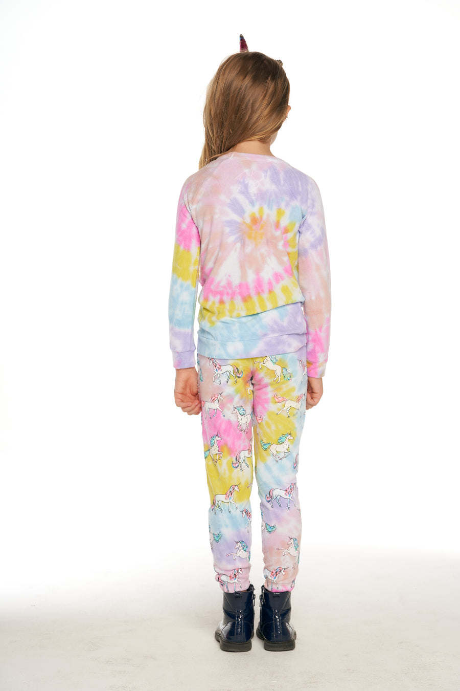 Tie Dye Reflected Unicorns GIRLS - chaserbrand