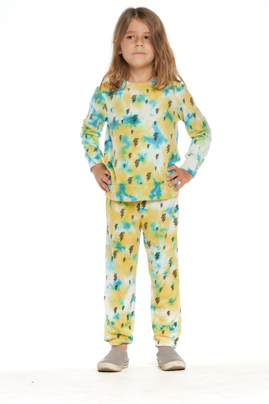 Tie Dye Bolt Pants BOYS - chaserbrand