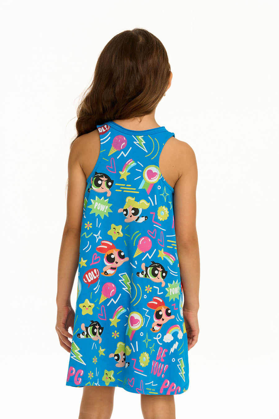Powderpuff Girls - Be You Collage Tank Dress GIRLS chaserbrand