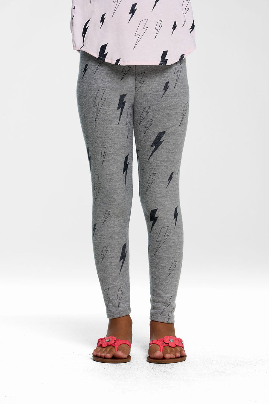 Glitter Bolt Leggings GIRLS chaserbrand