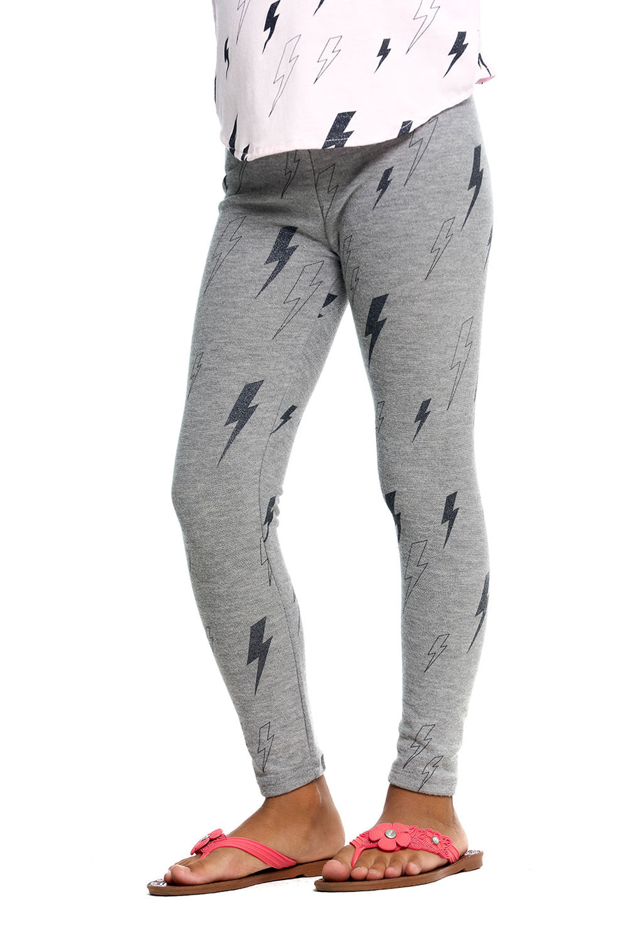 Glitter Bolt Leggings GIRLS chaserbrand