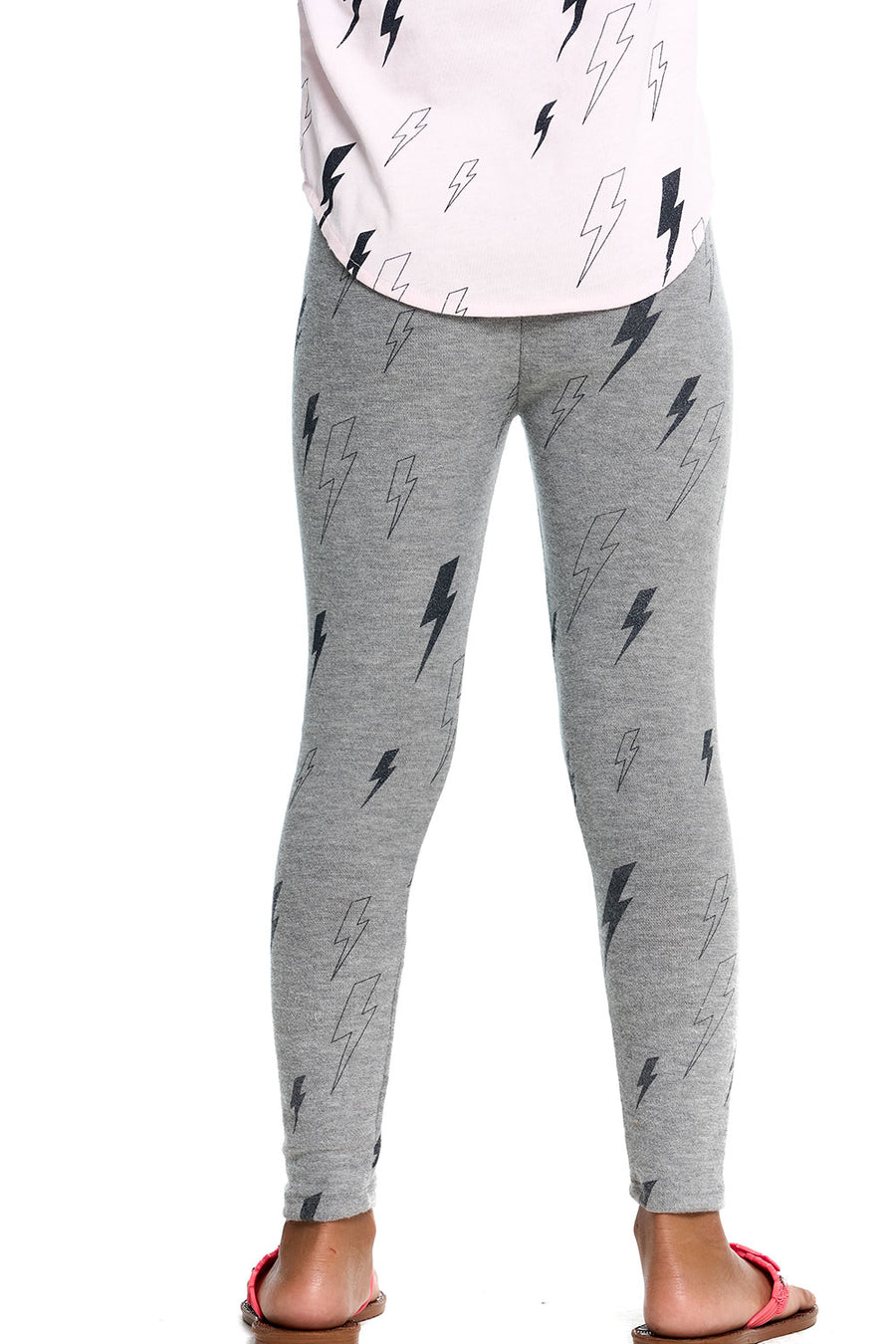 Glitter Bolt Leggings GIRLS chaserbrand