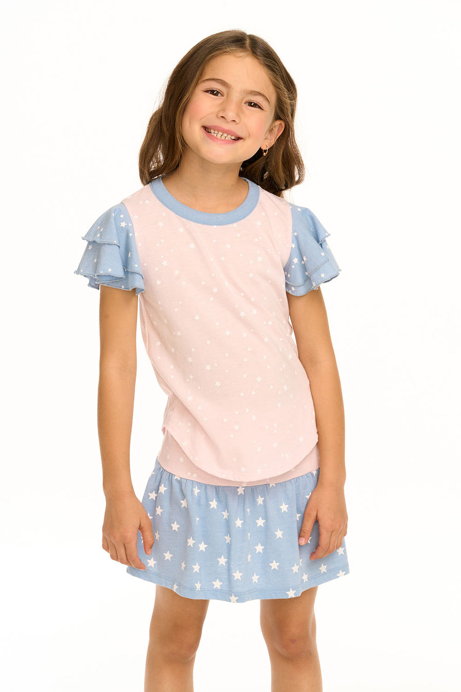Mixed Stars Skirt GIRLS chaserbrand