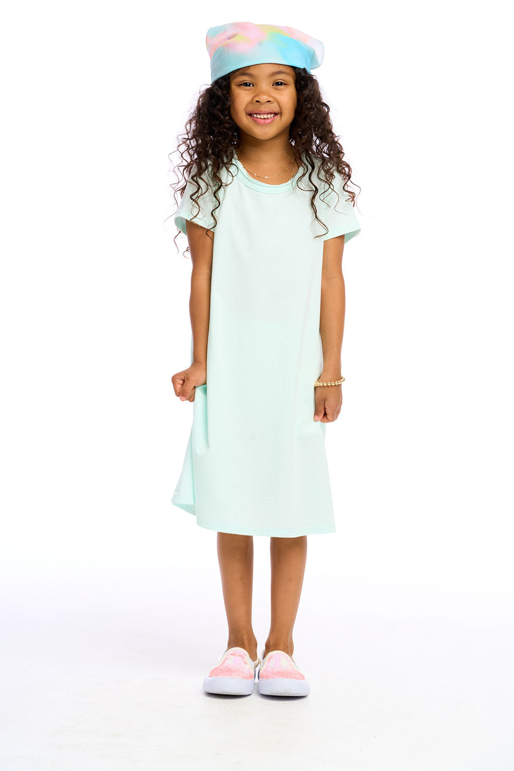 Girls Cotton Jersey Short Sleeve Shirt Dress Girls chaserbrand