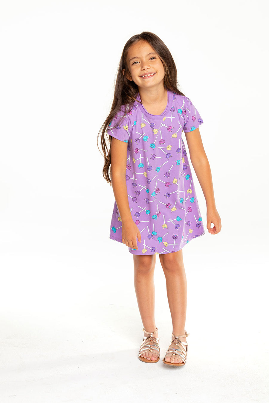 Cat Pops Dress GIRLS - chaserbrand