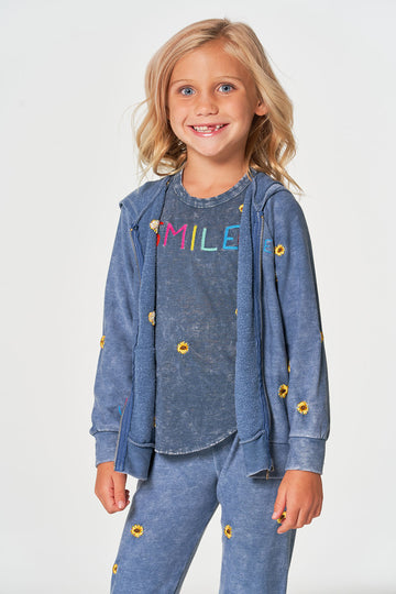 Sunshine Day Zip Hoodie GIRLS chaserbrand