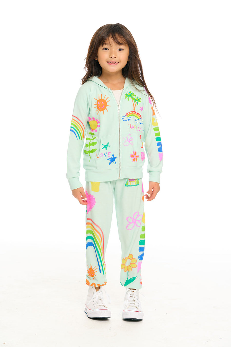 Happy Day Hoodie GIRLS chaserbrand